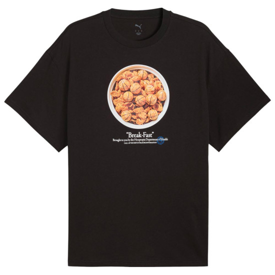 Puma Ανδρική κοντομάνικη μπλούζα Hooptopia Break Fast Tee